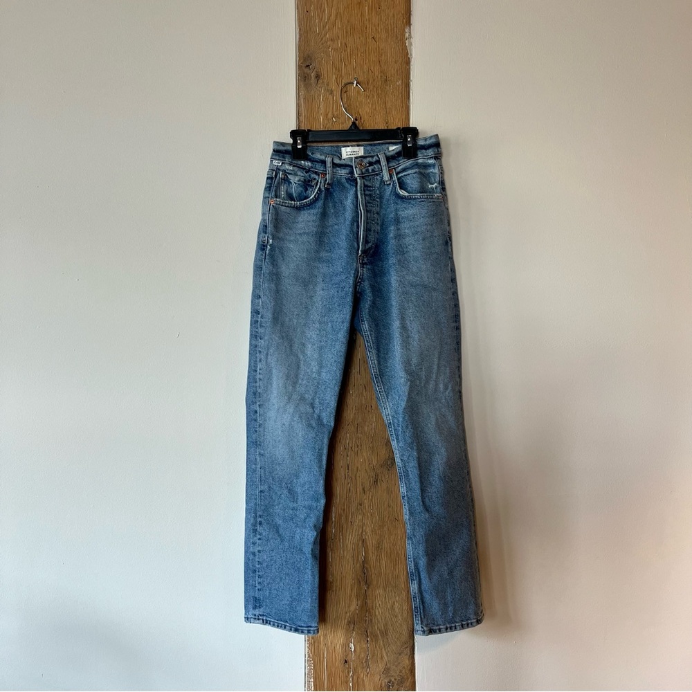 Citizens Of Humanity Light Blue Straight Leg Jeans